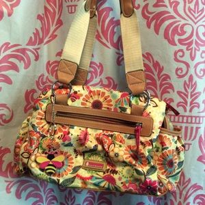 Lily Bloom BN Bee floral purse/shoulder bag